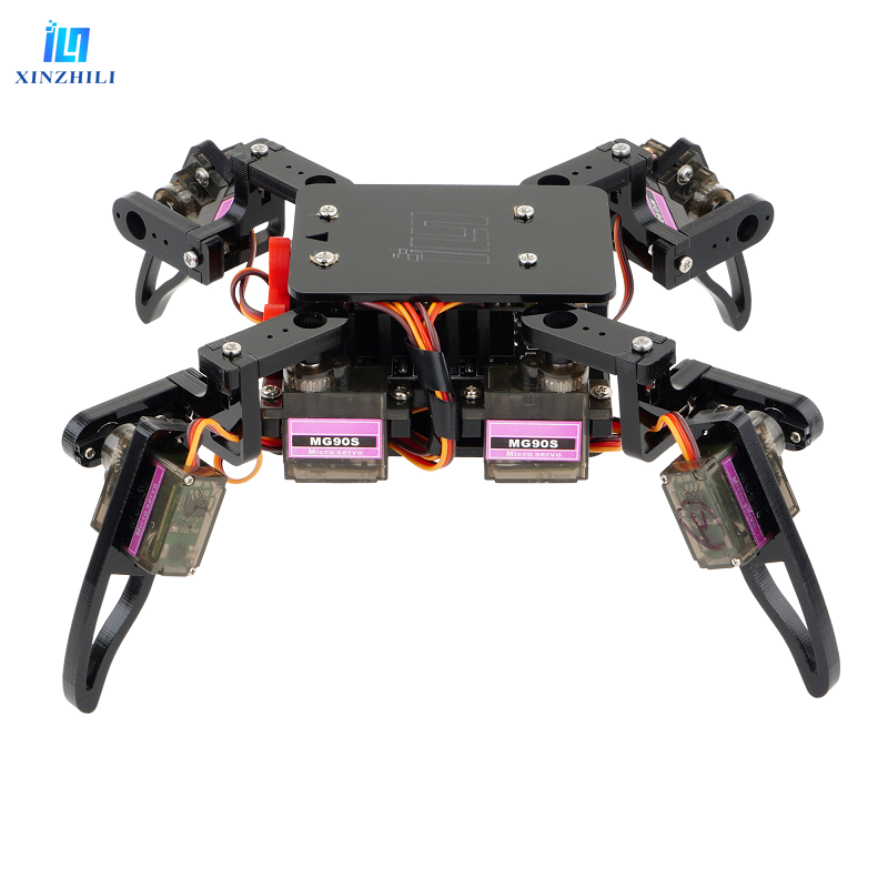 Arduino Kit - Robot scientifique araignée quadrupède bionique, kit