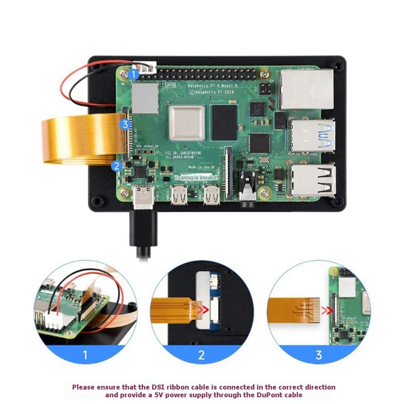 Raspberry Pi 4 - FC-[IANC-AB01] Pour carte Raspberry Pi 5