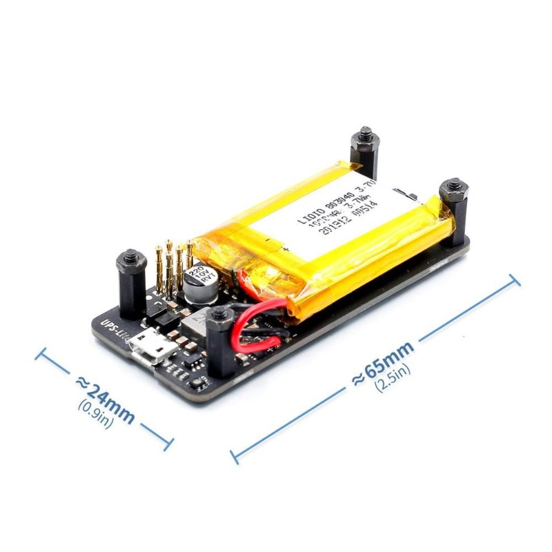 Pi Zero - Module UPS-Lite pour Raspberry Pi Zero