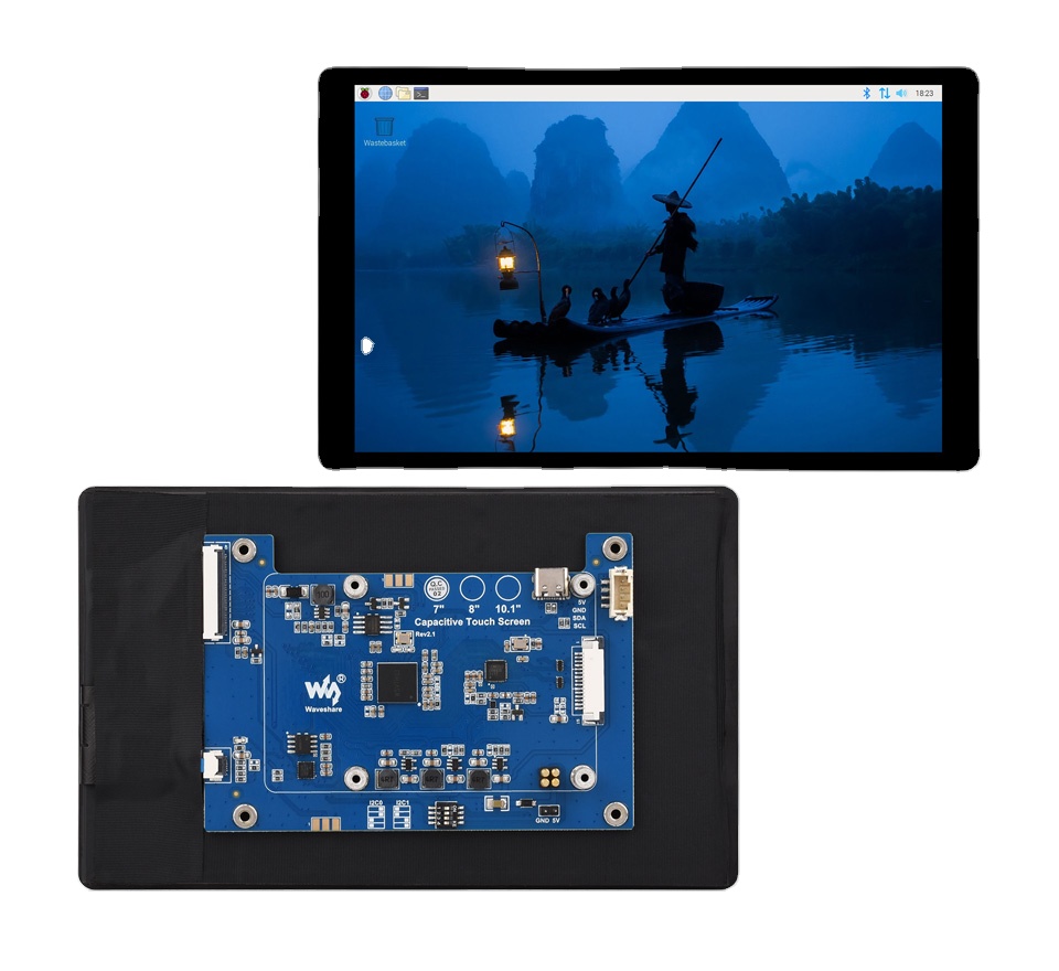 Pi Display - Écran tactile capacitif Waveshare DSI LCD