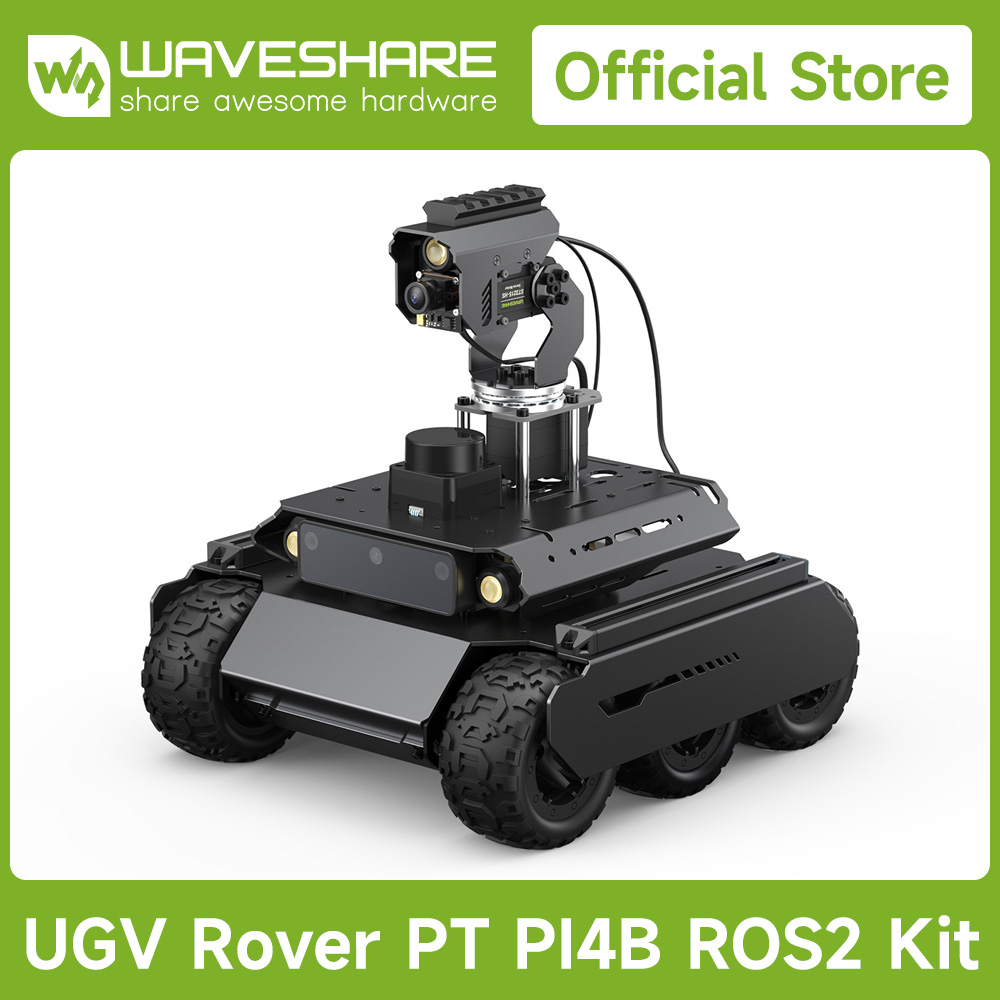 Raspberry Pi 5 - Waveshare Rover ROS 2 Robot 4WD