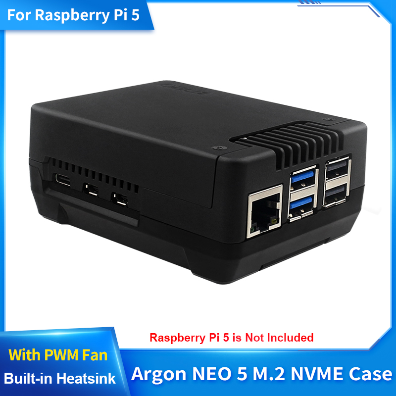 Pi Cooler - Boîtier PCIE Argon NEO 5 M.2