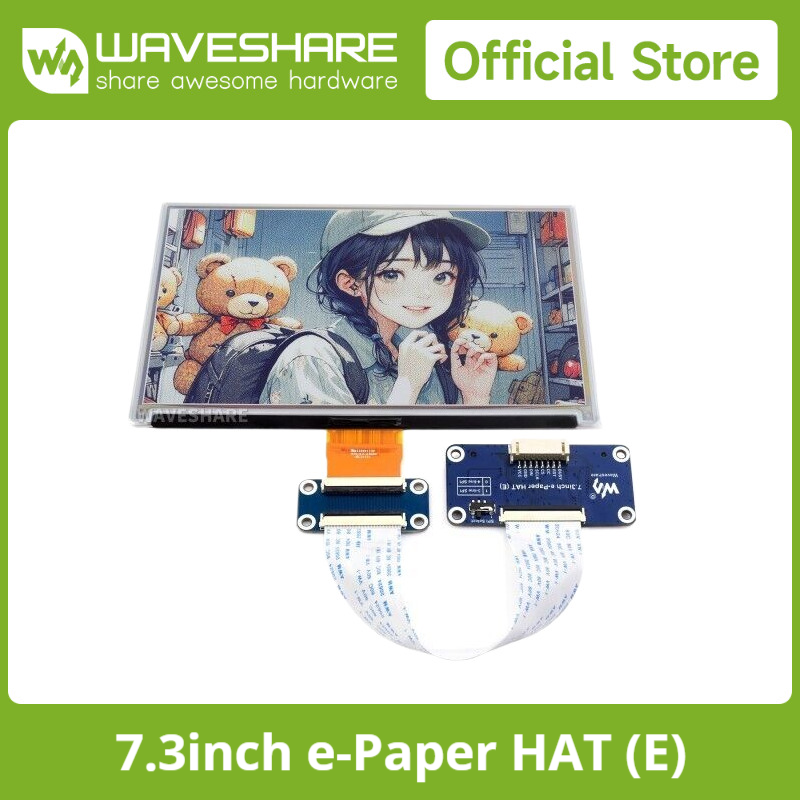 Pi Display - Waveshare Écran E-Paper 7,3 pouces 6