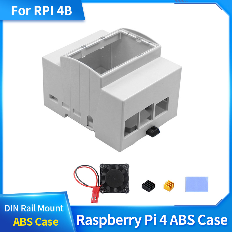 Pi 4 Case - Boîtier ABS pour Raspberry Pi 4
