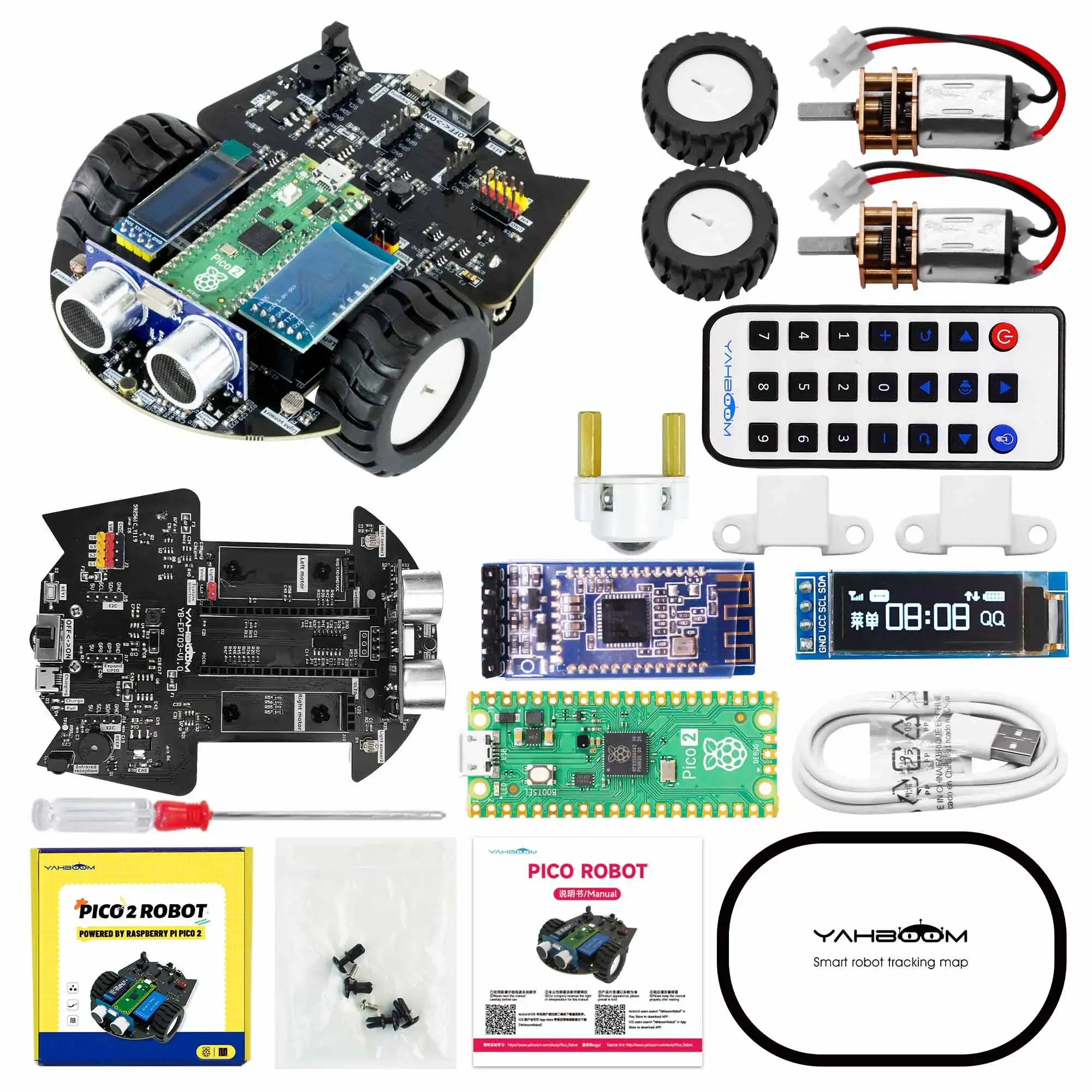Yahboom Raspberry Pi Pico 2 Ro - Raspberry Pi Kit avis et prix