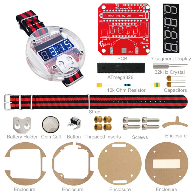 Kit d'horloge LED à puce uniqu - Arduino Kit avis et prix