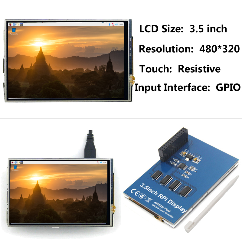 Écran tactile LCD TFT 3.5 pouc - Pi 4 Case avis et prix