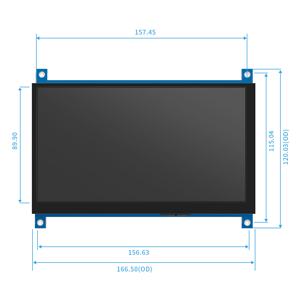 Moniteur compatible HDMI IPS 7 - Raspberry Pi 4 avis et prix