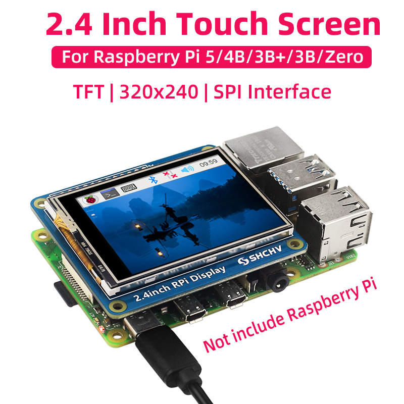 SHCHV 2.4 pouces écran tactile - Pi 5 Case avis et prix