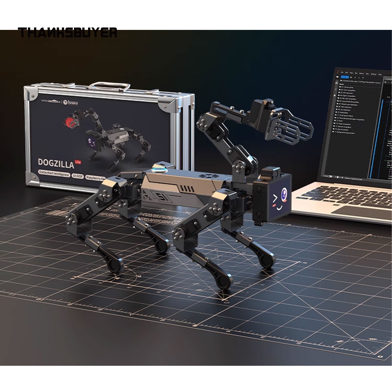 DOGZILLA-Lite 15DOF AI Bionic  - Raspberry Pi avis et prix