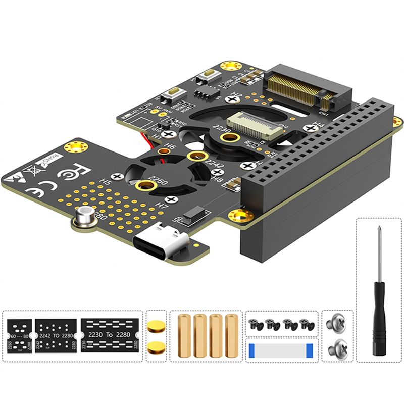 Pour Raspberry Pi 5 Pcie vers  - Pi 5 Case avis et prix