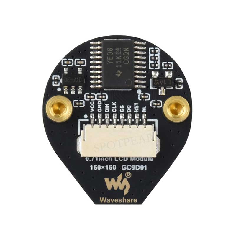 Waveshare-Écran LCD rond à dou - Raspberry Pi Kit avis et prix