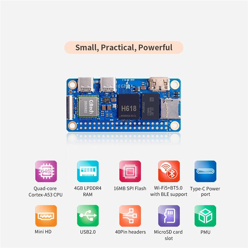 Carte de développement pour Or - Pi Zero avis et prix