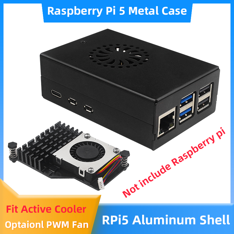 Raspberry Pi 5 boîtier en alli - Pi Cooler avis et prix