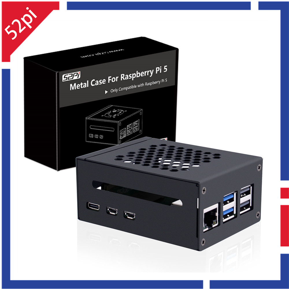 Boîtier métallique Raspberry P - Pi 5 Case avis et prix