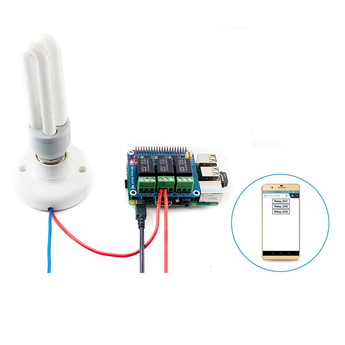 Module de relais 3 canaux 5V W - Raspberry Pi Kit avis et prix
