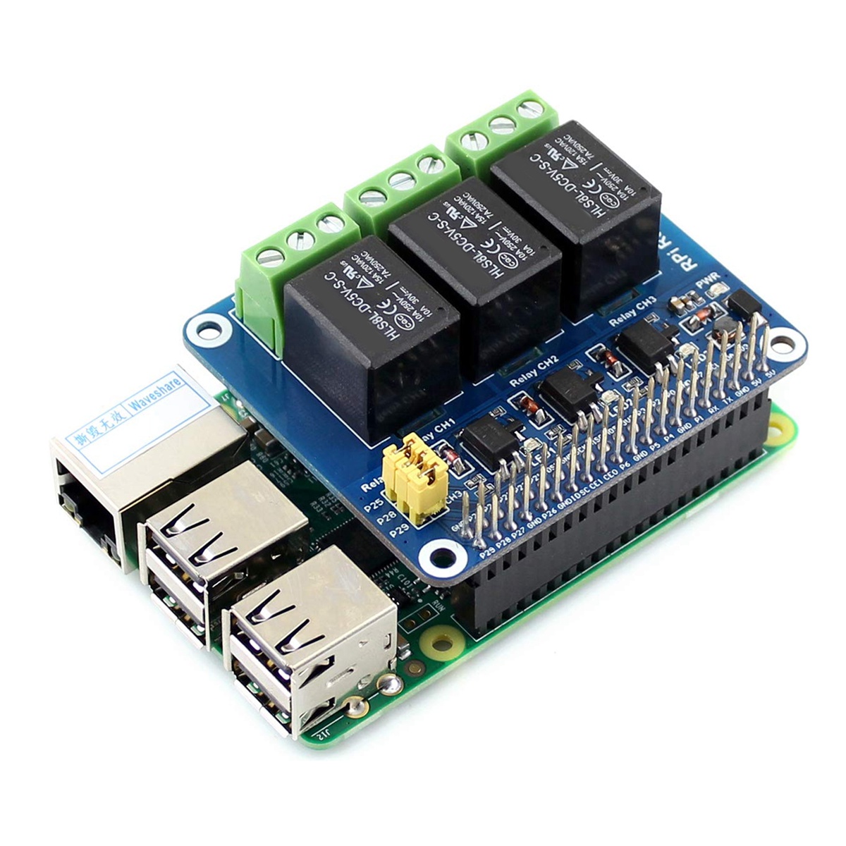 Module de relais 3 canaux 5V W - Raspberry Pi Kit avis et prix