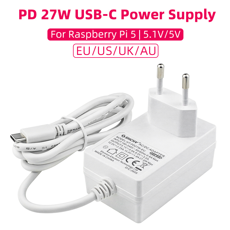 Raspberry Pi 5 5.1V 5A aliment - Pi Power Supply avis et prix