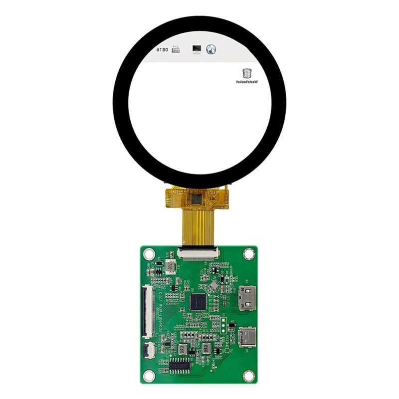 Écran rond A52T DSI TFT LCD av - Raspberry Pi 5 avis et prix