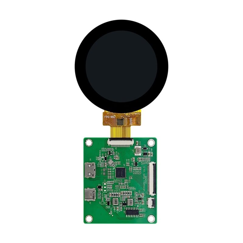 Écran rond A52T DSI TFT LCD av - Raspberry Pi 5 avis et prix