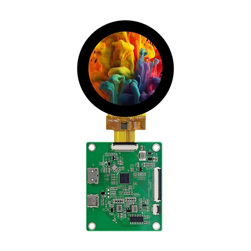Écran rond A52T DSI TFT LCD av - Raspberry Pi 5 avis et prix