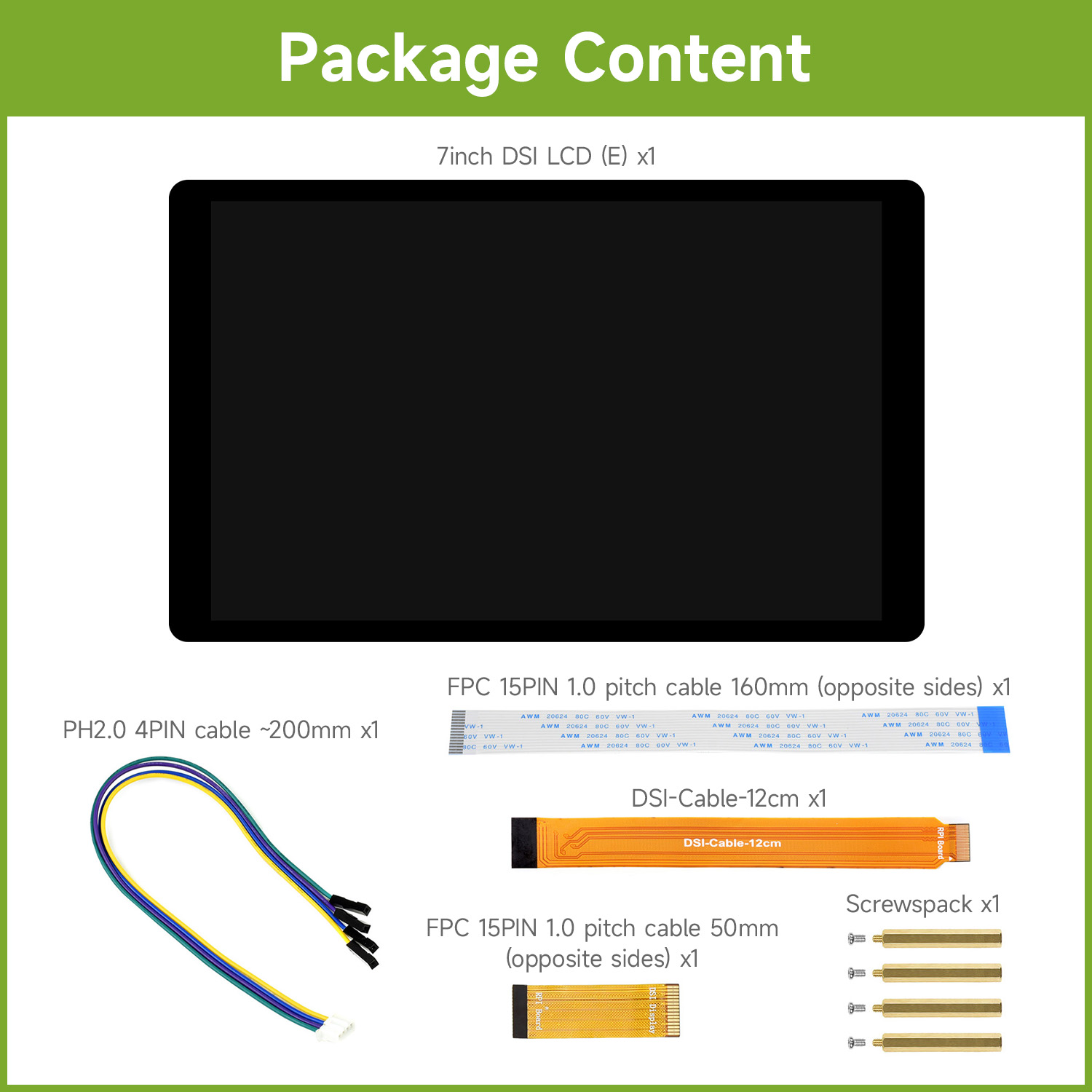 Écran tactile capacitif Wavesh - Pi Display avis et prix