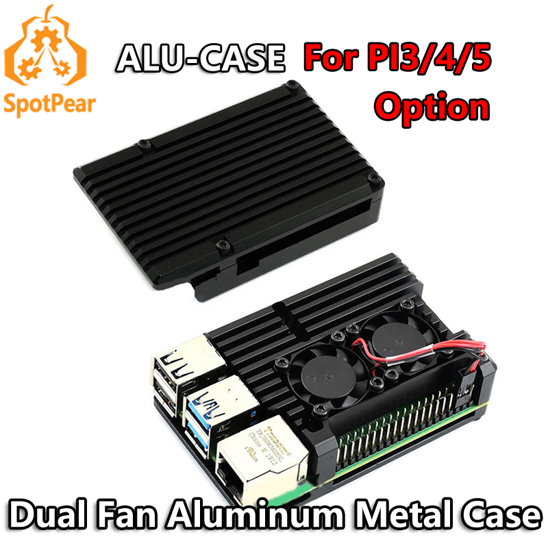 Boîtier métallique en aluminiu - Pi 4 Case avis et prix